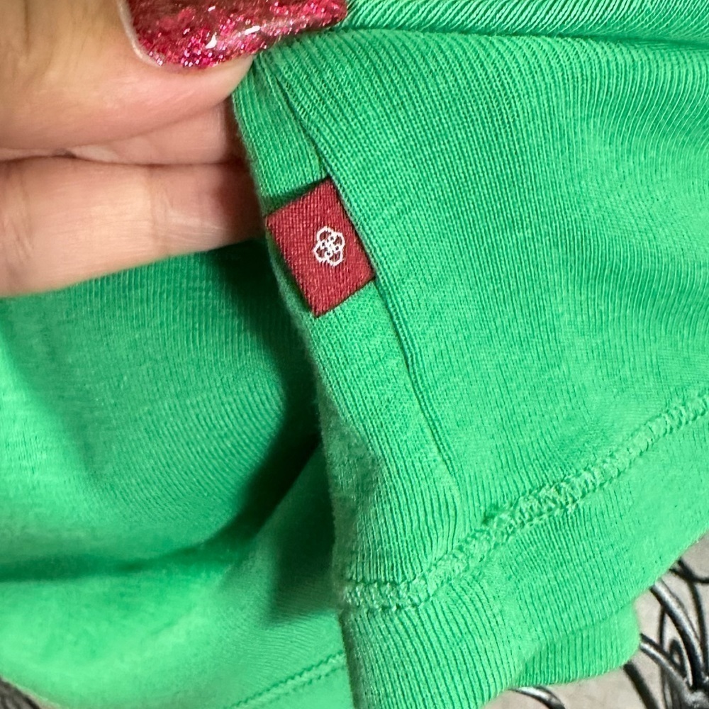 Dinomoda green scoop neck t shirt size 42 - Picture 6 of 7